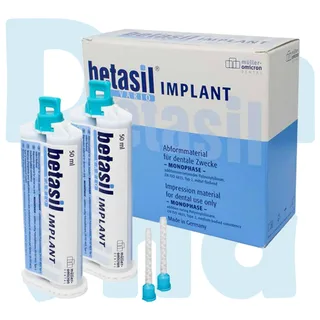 واش افزایشی مخصوص ایمپلنت بتاسیل دو عددی - Muller Betasil VARIO IMPLANT